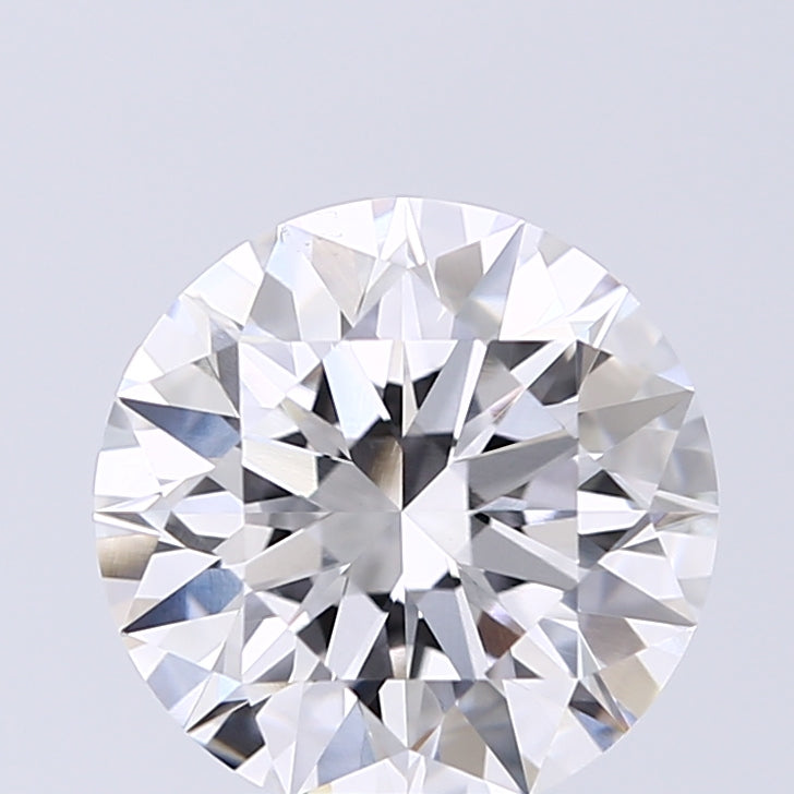 Lab-Grown 2.22 Carat Round Brilliant Diamond color D Clarity VS1, precious stones, engagement diamonds