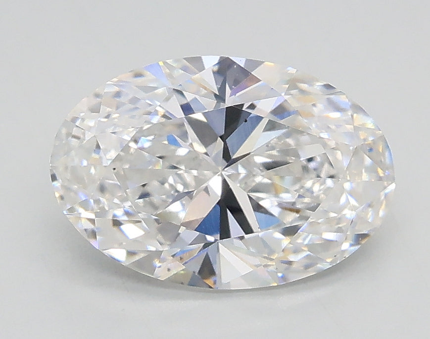 Lab-Grown 1.56 Carat Oval Shape Diamond color D Clarity VS2, precious stones, engagement diamonds