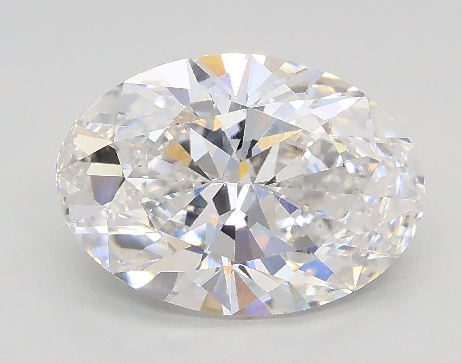 Lab-Grown 2.52 Carat Oval Shape Diamond color F Clarity VS1, precious stones, engagement diamonds