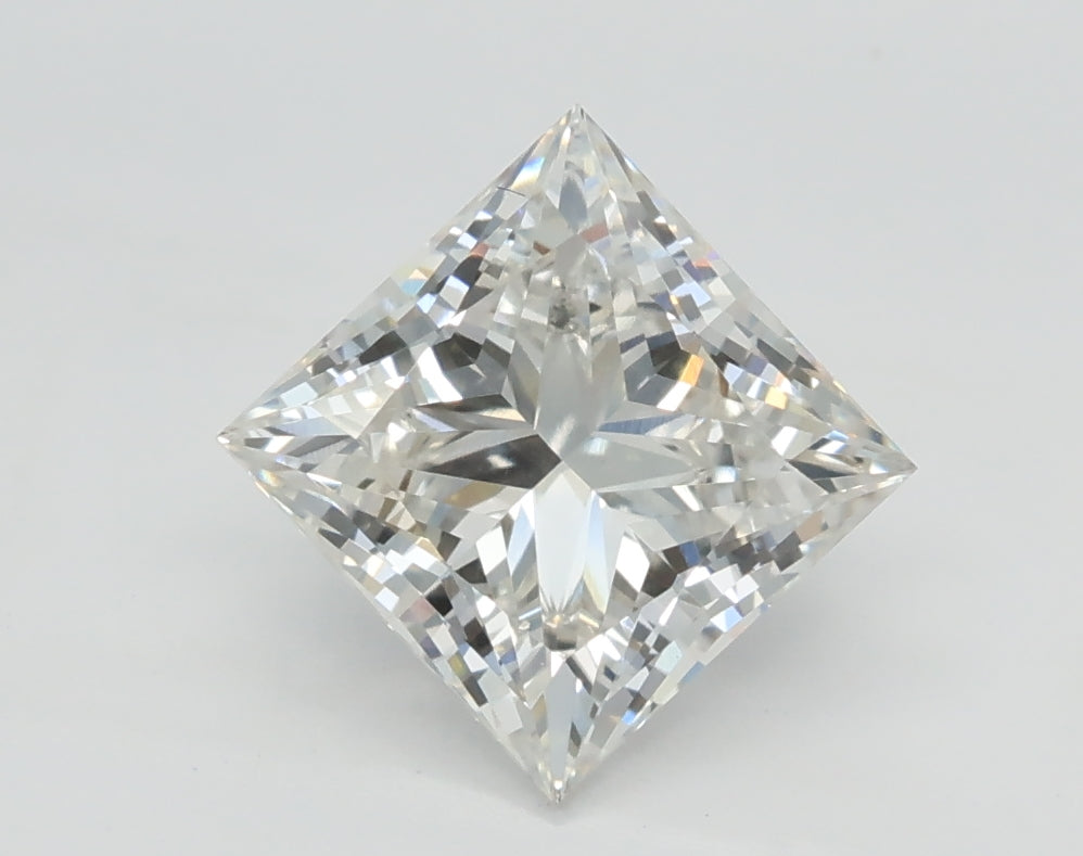 Lab-Grown 1.50 Carat Princess Cut Diamond color E Clarity VVS2, precious stones, engagement diamonds