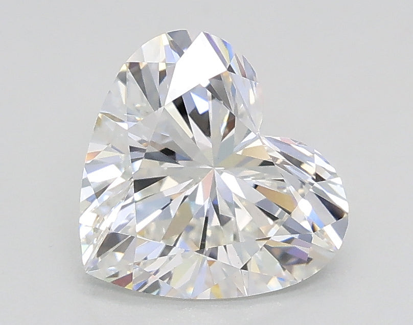 Lab-Grown 1.20 Carat Heart Shape Diamond color D Clarity VS1, precious stones, engagement diamonds