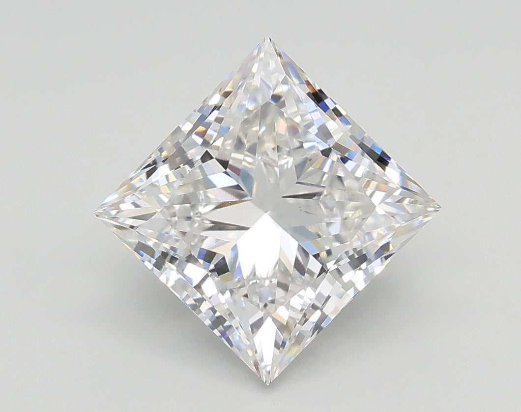 Lab-Grown 2.50 Carat Princess Cut Diamond color E Clarity VVS2, precious stones, engagement diamonds