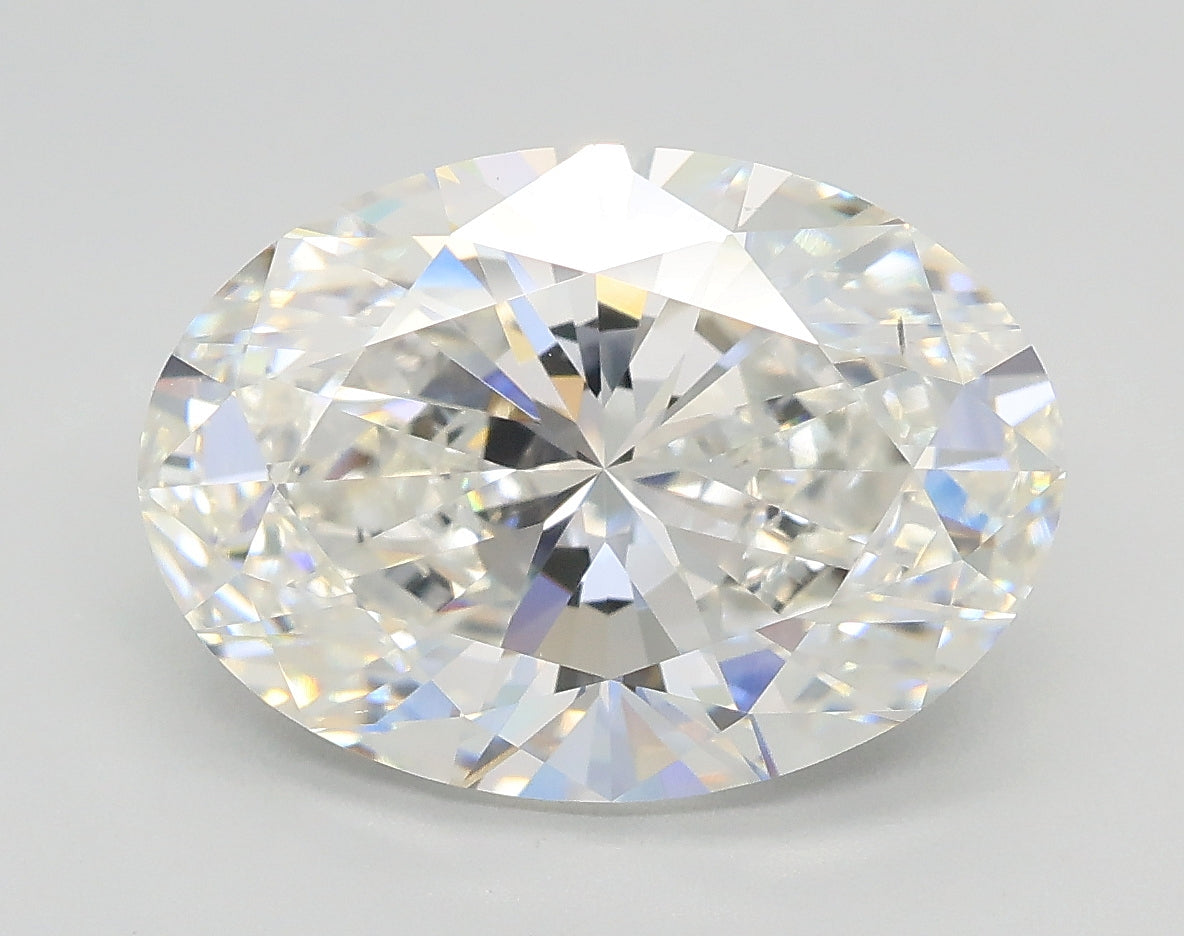 Lab-Grown 4.52 Carat Oval Shape Diamond color F Clarity VS2, precious stones, engagement diamonds