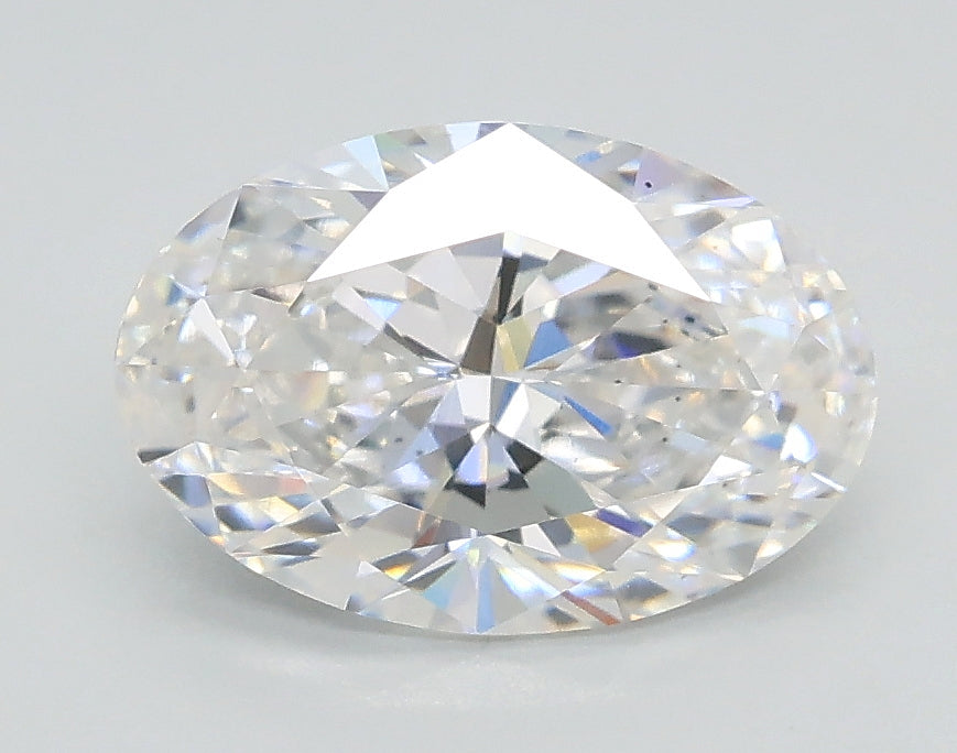 Lab-Grown 1.51 Carat Oval Shape Diamond color D Clarity VS2, precious stones, engagement diamonds