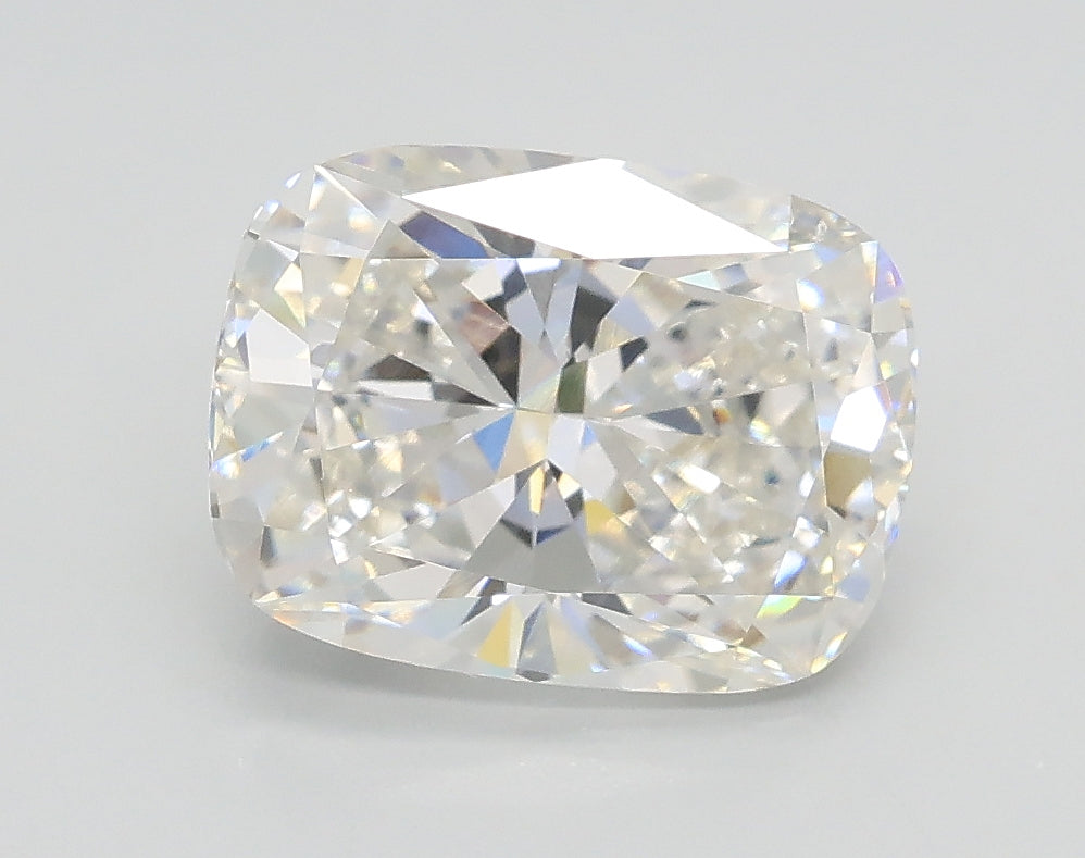 Lab-Grown 2.01 Carat Cushion Modified Brilliant Cut Diamond color F Clarity VVS2, precious stones, engagement diamonds