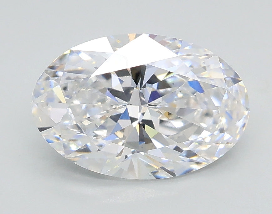 Lab-Grown 1.51 Carat Oval Shape Diamond color D Clarity VS2, precious stones, engagement diamonds