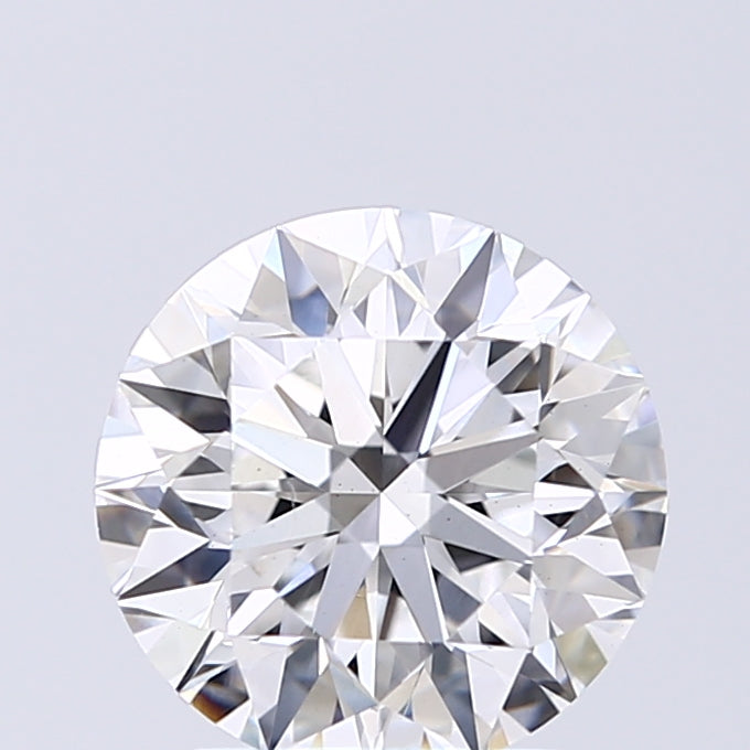 Lab-Grown 2.02 Carat Round Brilliant Diamond color D Clarity VS1, precious stones, engagement diamonds