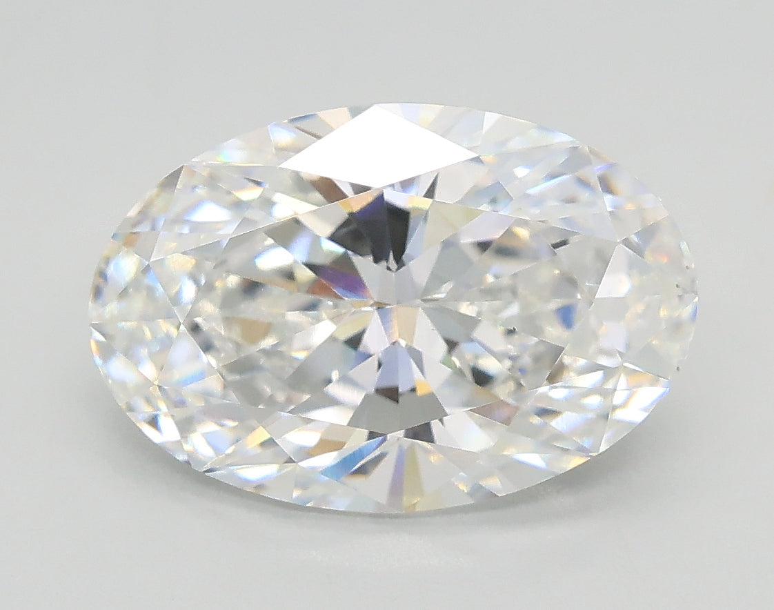 Lab-Grown 3.01 Carat Oval Shape Diamond color E Clarity VS1, precious stones, engagement diamonds