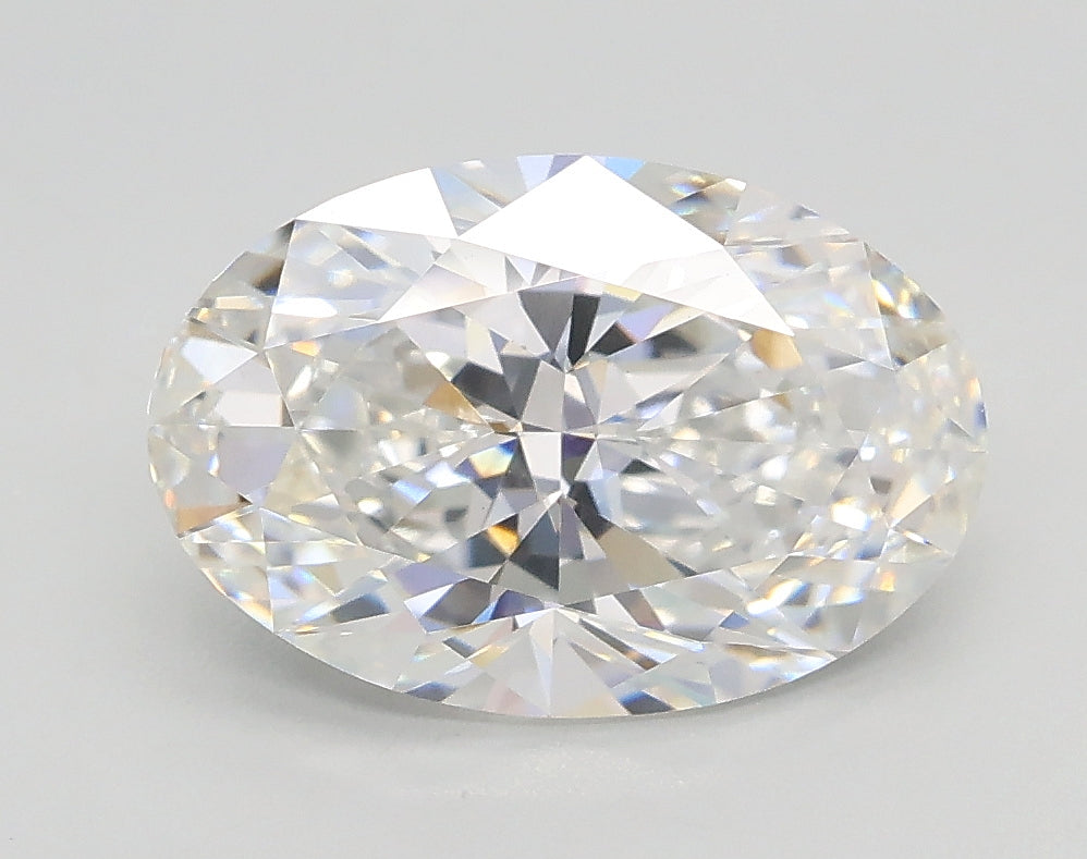 Lab-Grown 2.01 Carat Oval Shape Diamond color E Clarity VS1, precious stones, engagement diamonds