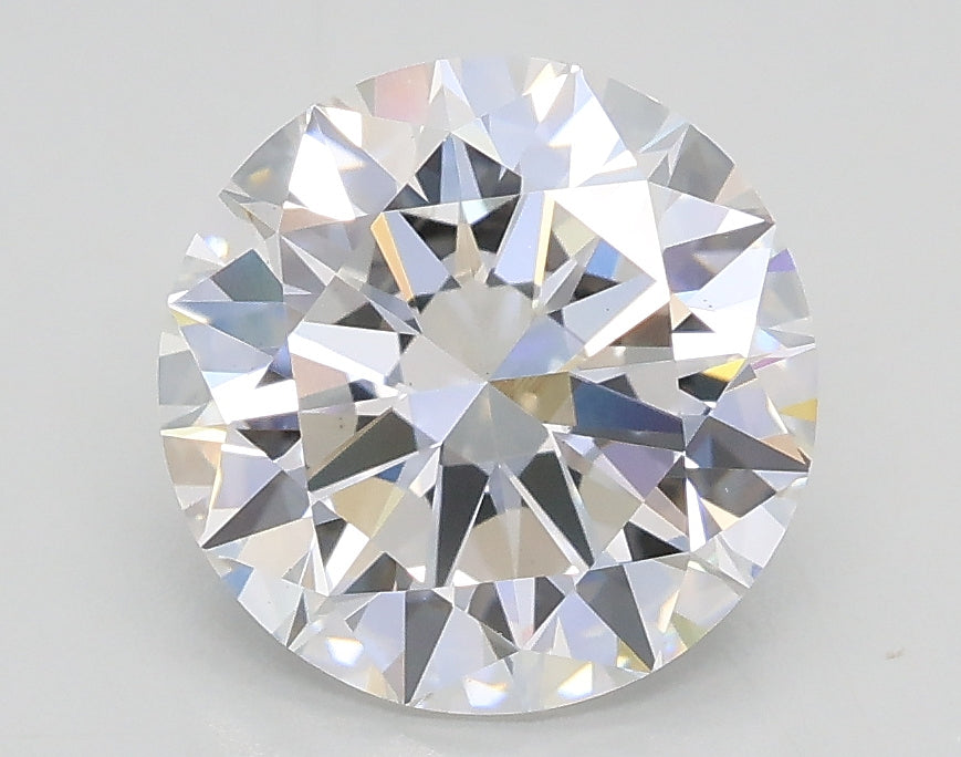Lab-Grown 2.02 Carat Round Brilliant Diamond color D Clarity VS1, precious stones, engagement diamonds