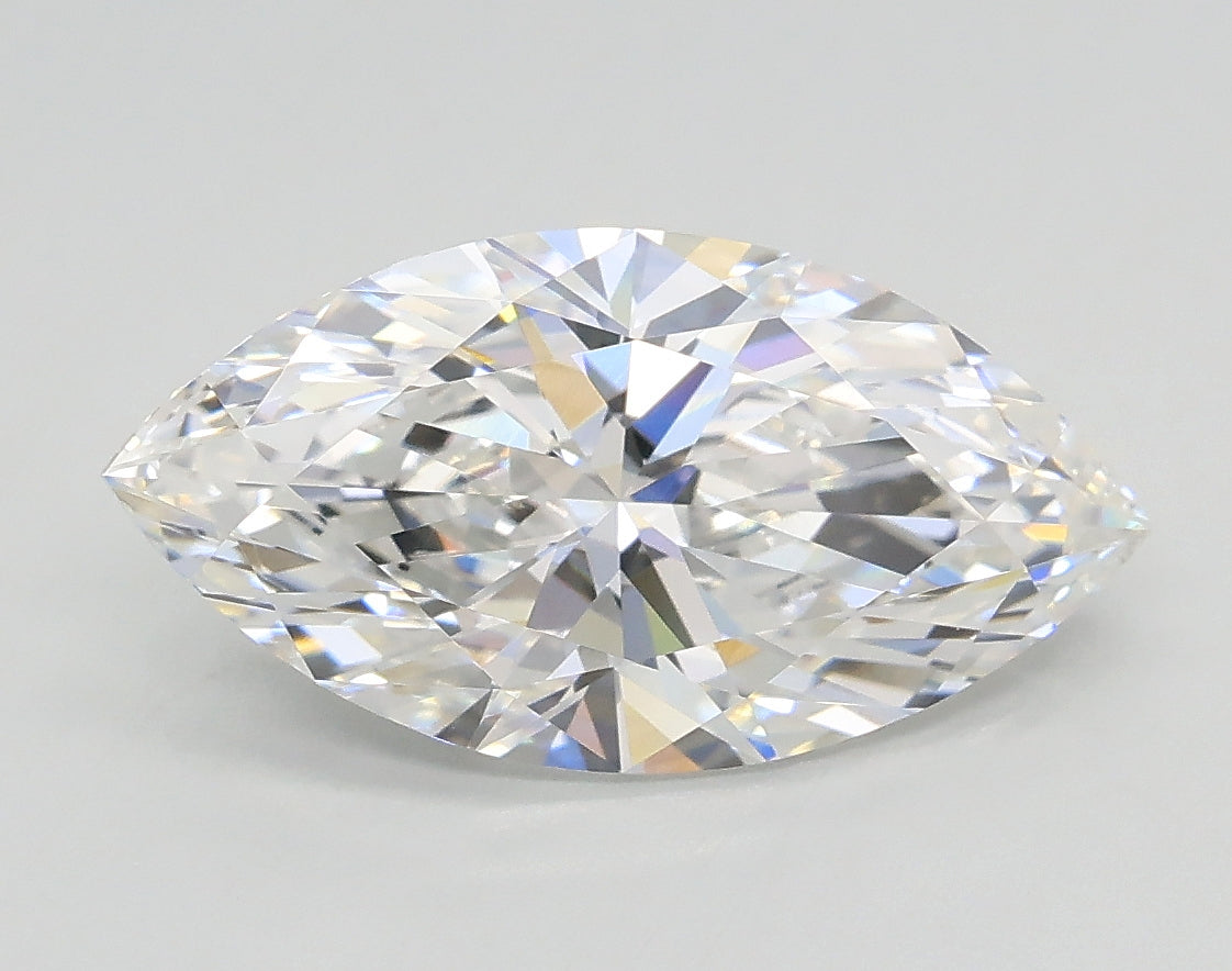 Lab-Grown 2.02 Carat Cushion Modified Brilliant Cut Diamond color E Clarity VVS2, precious stones, engagement diamonds