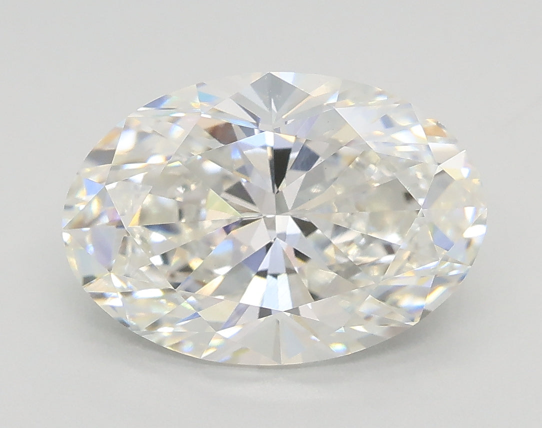 Lab-Grown 3.01 Carat Oval Shape Diamond color F Clarity VS1, precious stones, engagement diamonds