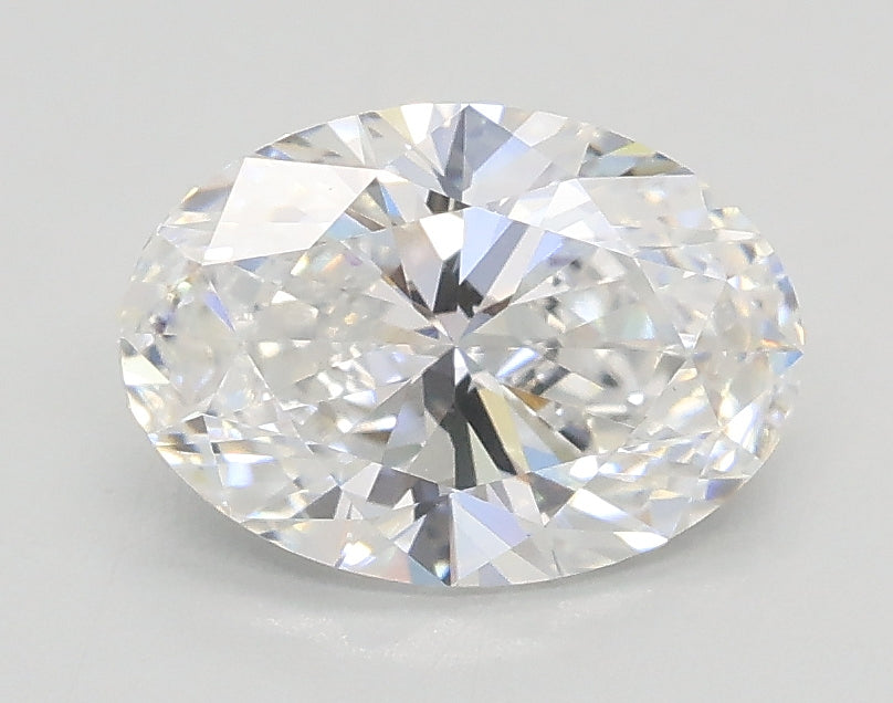 Lab-Grown 1.20 Carat Oval Shape Diamond color D Clarity VVS2, precious stones, engagement diamonds