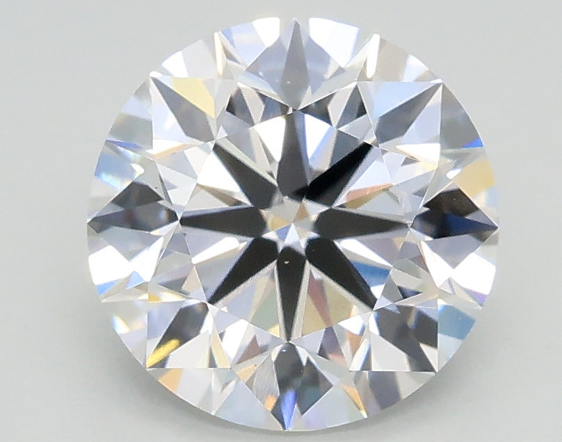 Lab-Grown 2.01 Carat Round Brilliant Diamond color F Clarity VS1, precious stones, engagement diamonds