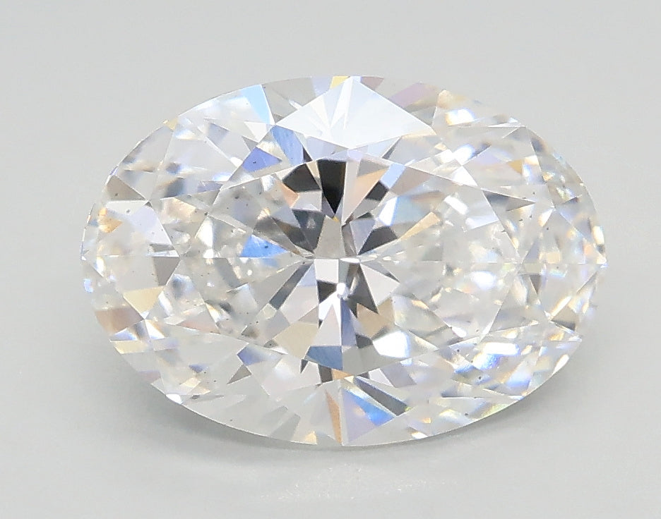 Lab-Grown 2.01 Carat Oval Shape Diamond color E Clarity VS2, precious stones, engagement diamonds