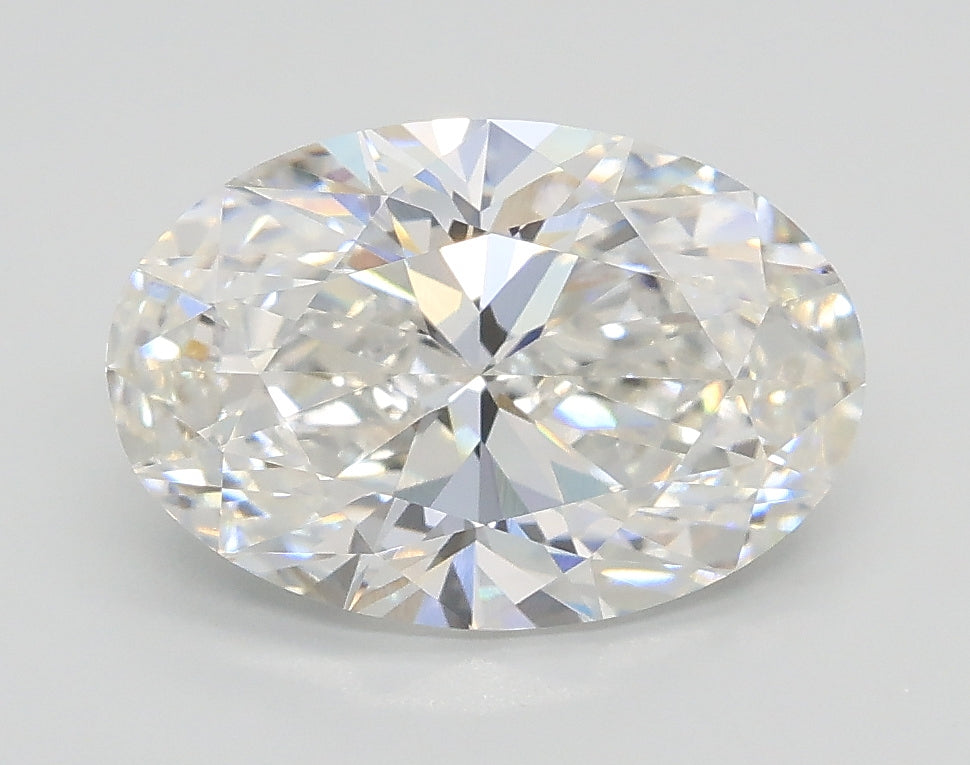 Lab-Grown 2.01 Carat Oval Shape Diamond color E Clarity VVS2, precious stones, engagement diamonds