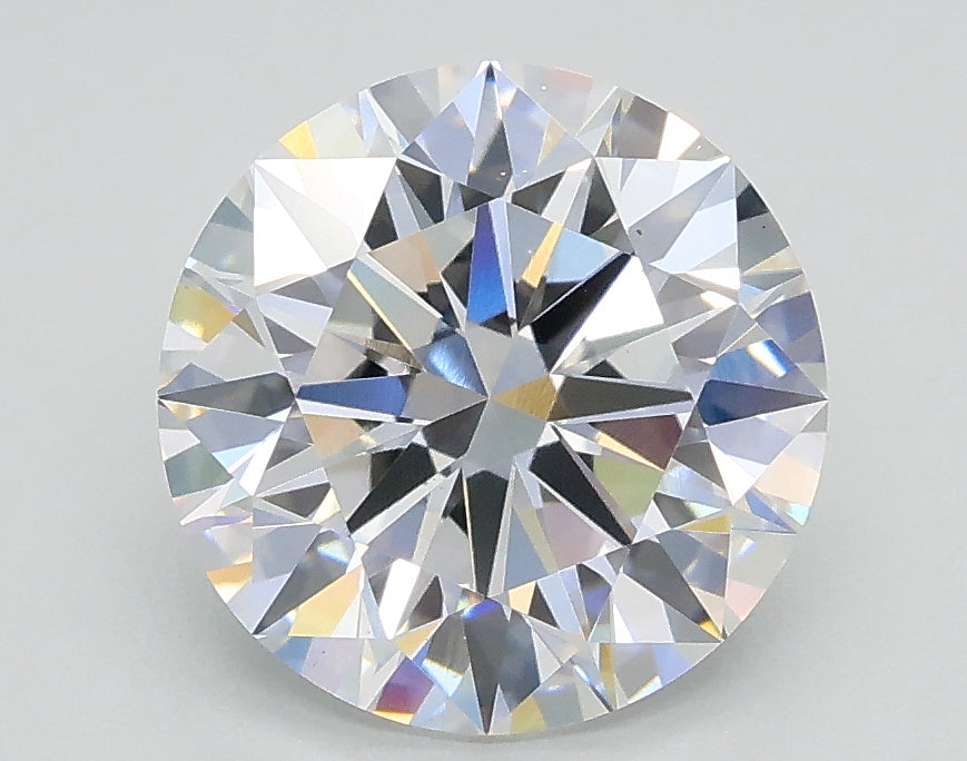 Lab-Grown 2.03 Carat Round Brilliant Diamond color E Clarity VVS2, precious stones, engagement diamonds