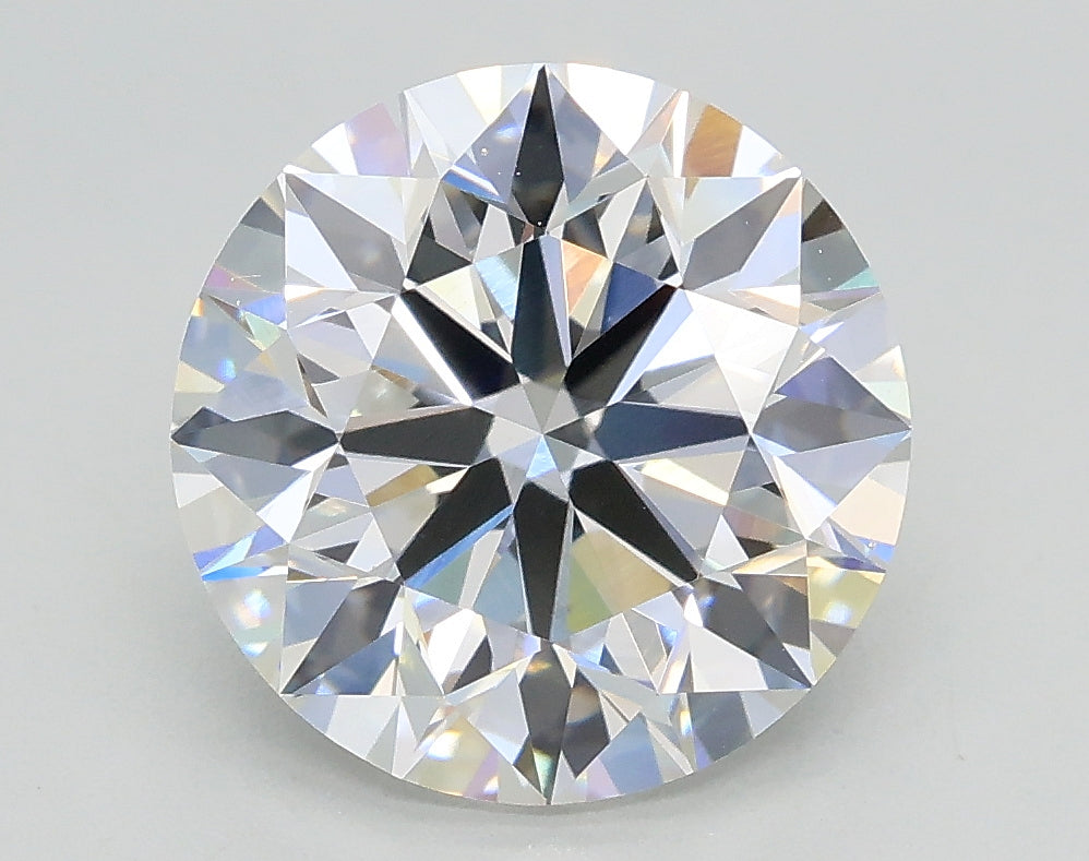 Lab-Grown 3.05 Carat Round Brilliant Diamond color F Clarity VS1, precious stones, engagement diamonds