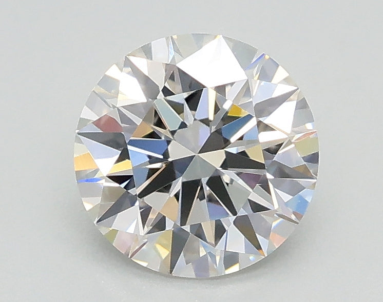 Lab-Grown 1.34 Carat Round Brilliant Diamond color F Clarity VVS2, precious stones, engagement diamonds