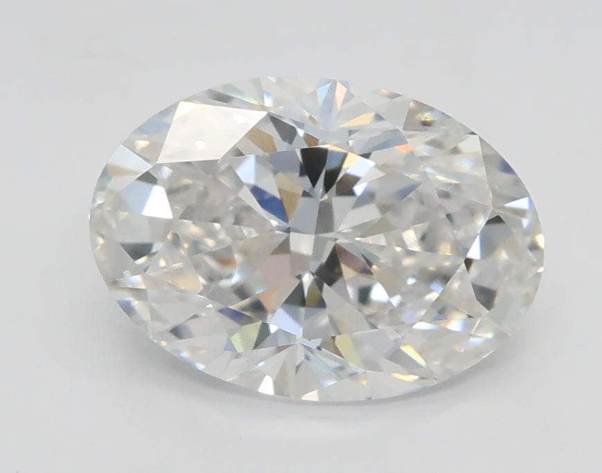 Lab-Grown 1.82 Carat Oval Shape Diamond color E Clarity VVS2, precious stones, engagement diamonds