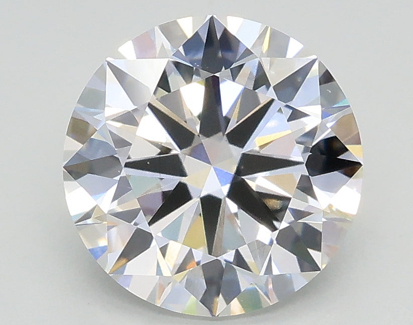 Lab-Grown 2.01 Carat Round Brilliant Diamond color F Clarity VS1, precious stones, engagement diamonds