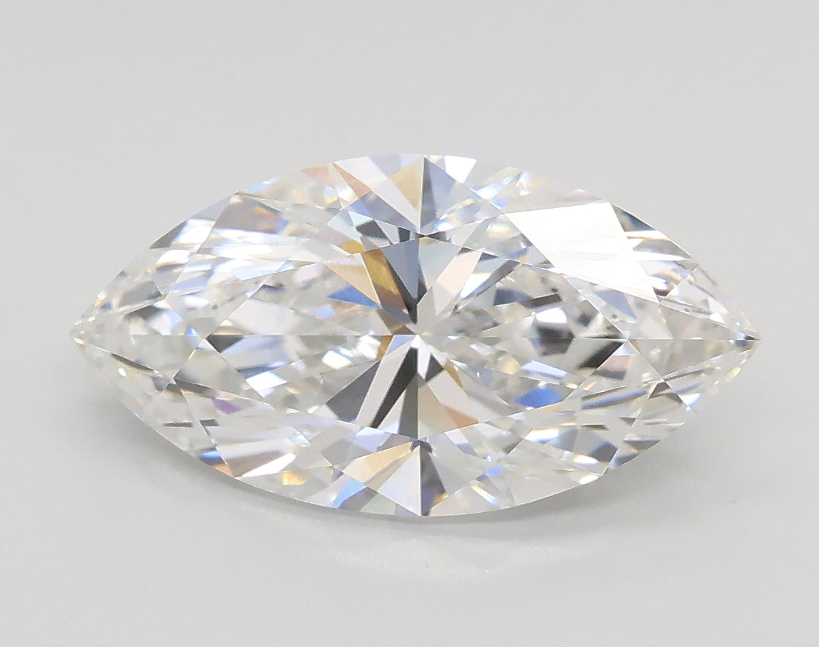 Lab-Grown 2.00 Carat Marquis Shape Diamond color F Clarity VS1, precious stones, engagement diamonds