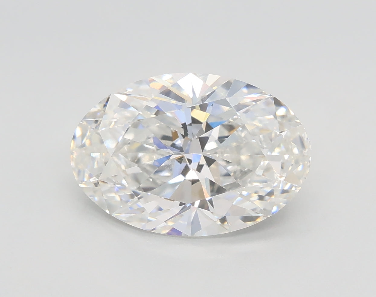 Lab-Grown 2.01 Carat Oval Shape Diamond color F Clarity VS2, precious stones, engagement diamonds