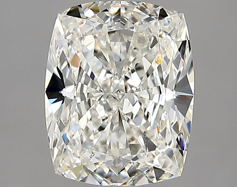 Lab-Grown 2.03 Carat Cushion Modified Brilliant Cut Diamond color I Clarity SI1 With GIA Certificate, precious stones, engagement diamonds