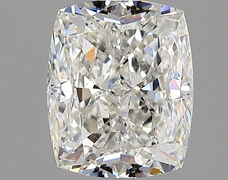 Lab-Grown 1.90 Carat Cushion Modified Brilliant Cut Diamond color H Clarity SI2 With GIA Certificate, precious stones, engagement diamonds