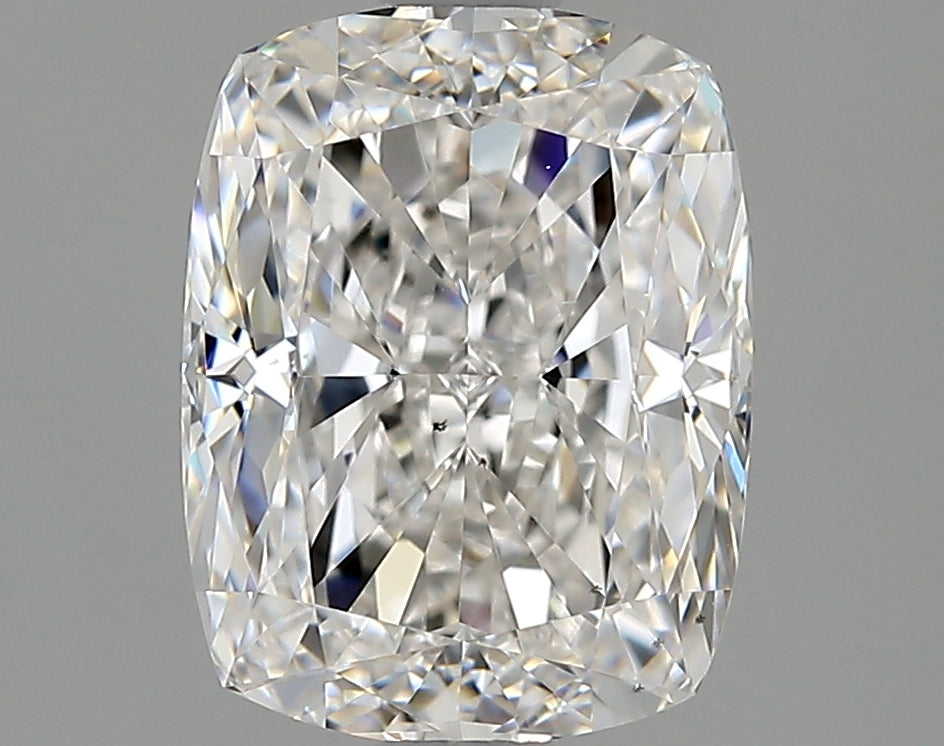 Lab-Grown 2.01 Carat Cushion Modified Brilliant Cut Diamond color G Clarity SI1 With GIA Certificate, precious stones, engagement diamonds