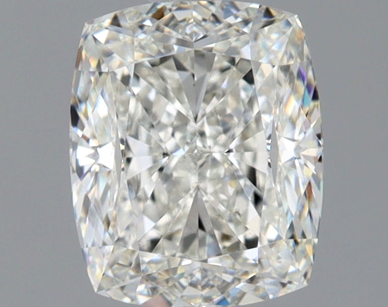 Lab-Grown 1.71 Carat Cushion Modified Brilliant Cut Diamond color I Clarity VS2 With GIA Certificate, precious stones, engagement diamonds