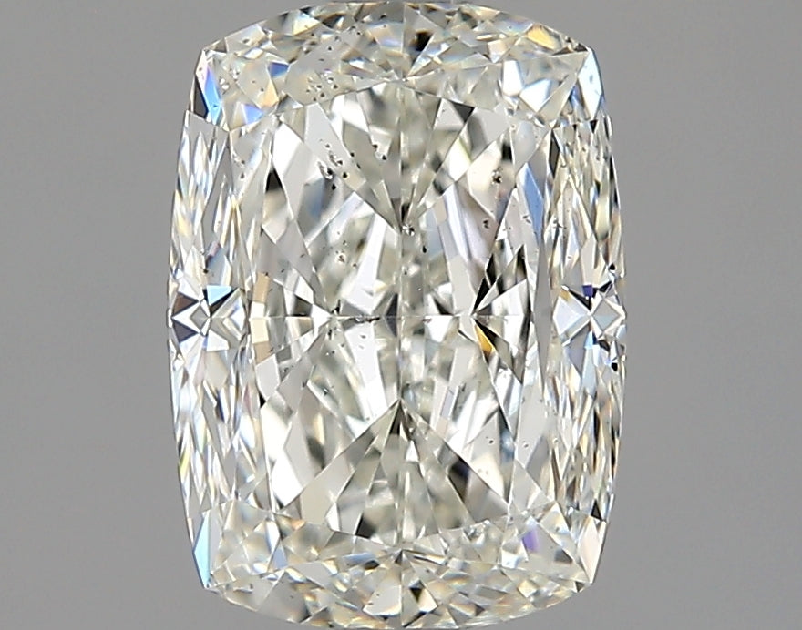 Lab-Grown 1.93 Carat Cushion Modified Brilliant Cut Diamond color I Clarity SI2 With GIA Certificate, precious stones, engagement diamonds