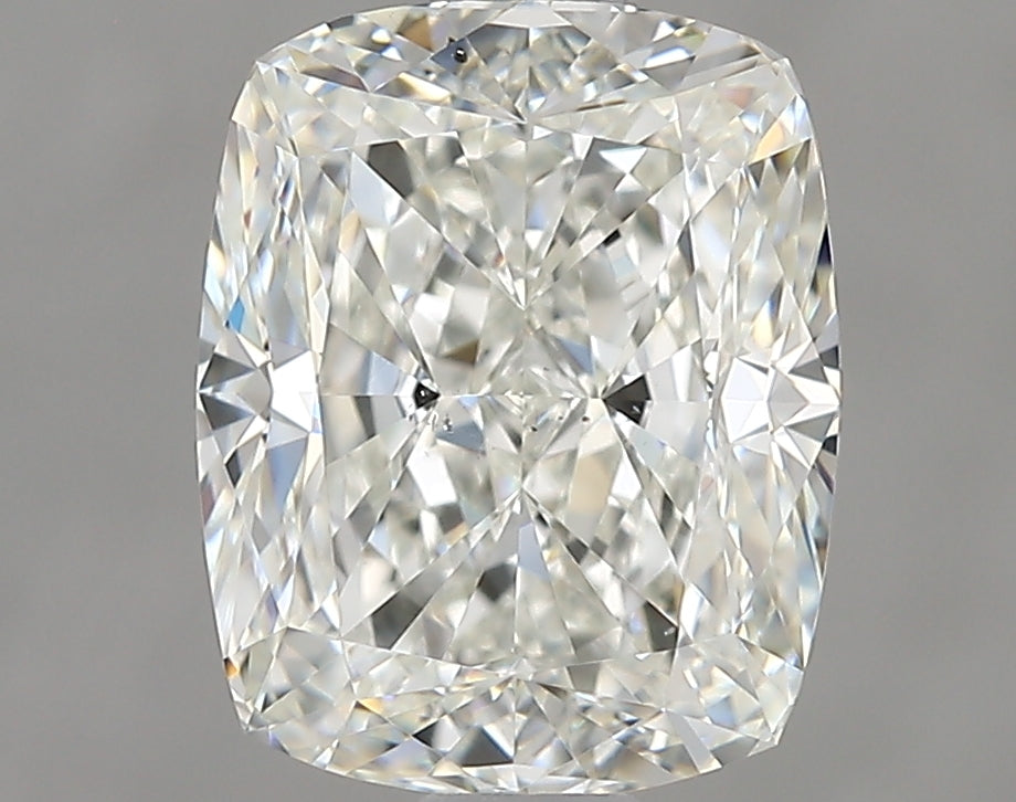 Lab-Grown 1.70 Carat Cushion Modified Brilliant Cut Diamond color I Clarity SI1 With GIA Certificate, precious stones, engagement diamonds