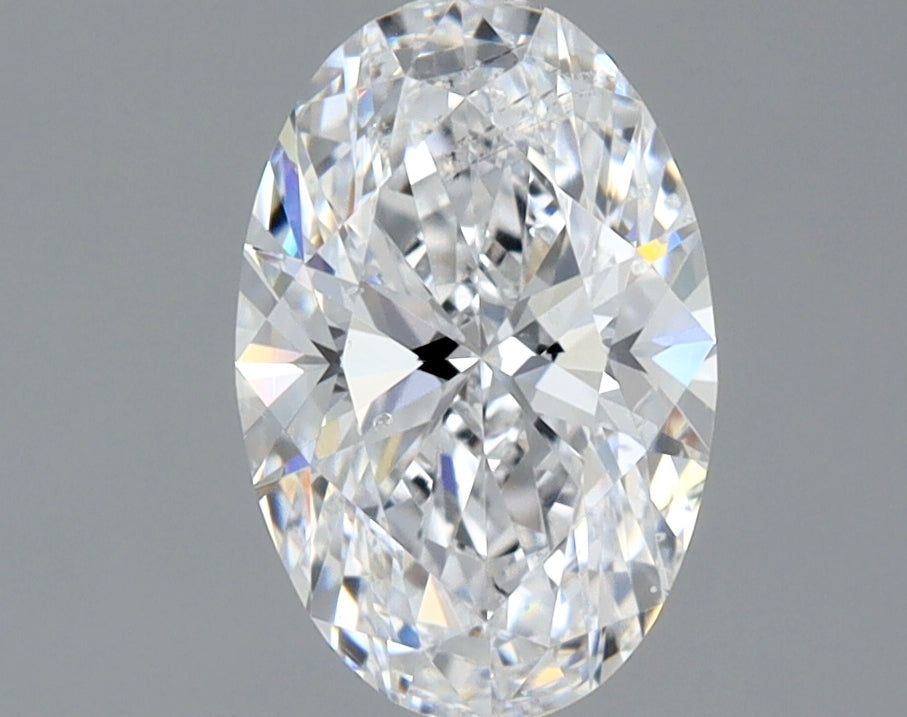 Lab-Grown 1.00 Carat Oval Shape Diamond color D Clarity SI2 With GIA Certificate, precious stones, engagement diamonds