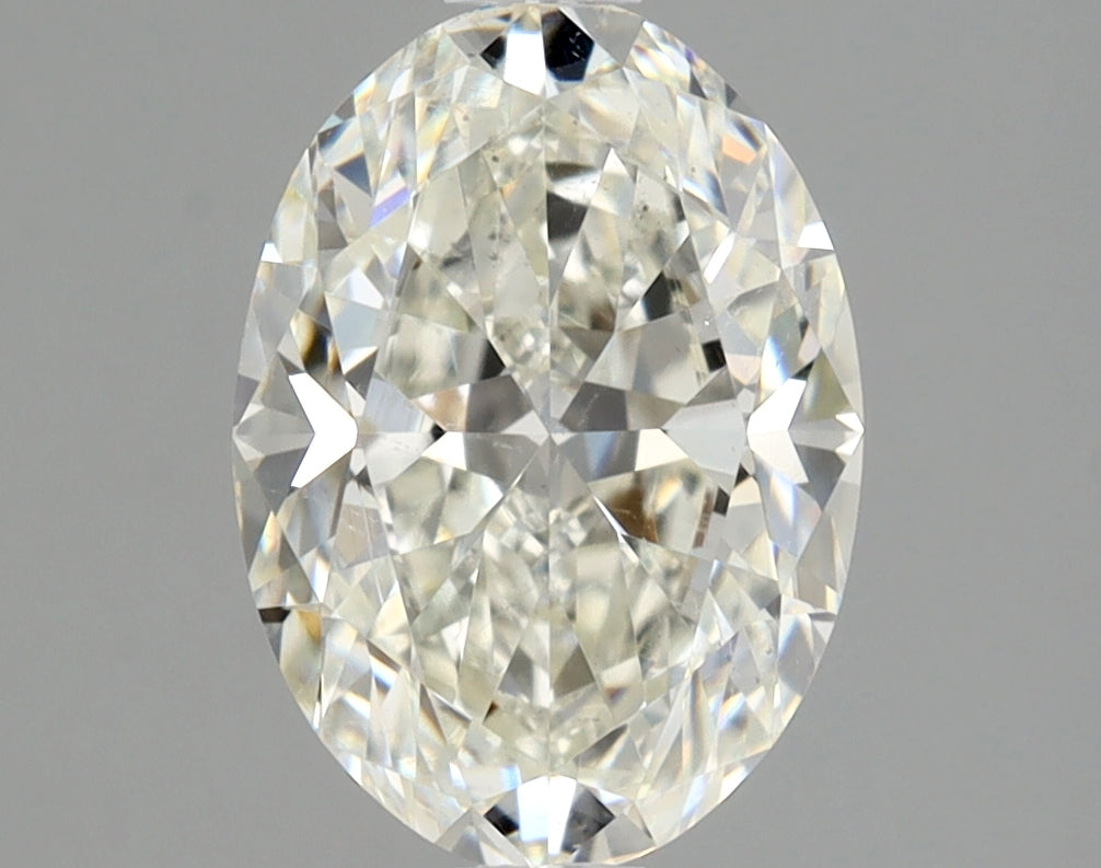 Lab-Grown 1.30 Carat Oval Shape Diamond color I Clarity SI1 With GIA Certificate, precious stones, engagement diamonds
