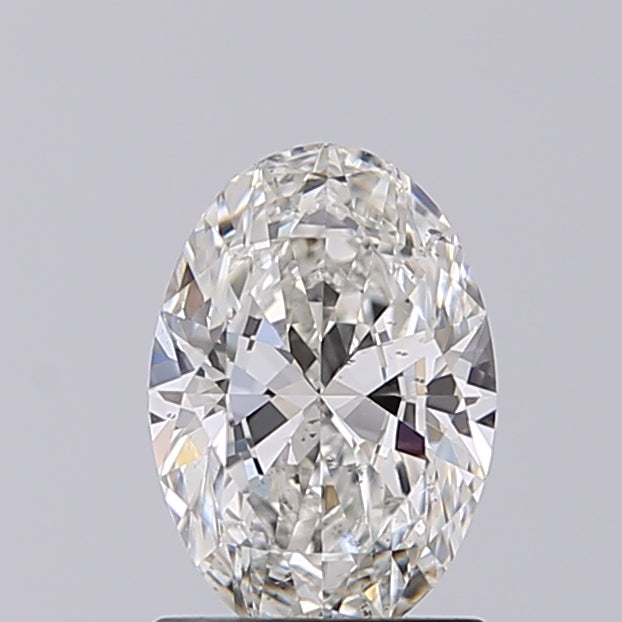 Lab-Grown 1.00 Carat Oval Shape Diamond color G Clarity SI1 With GIA Certificate, precious stones, engagement diamonds