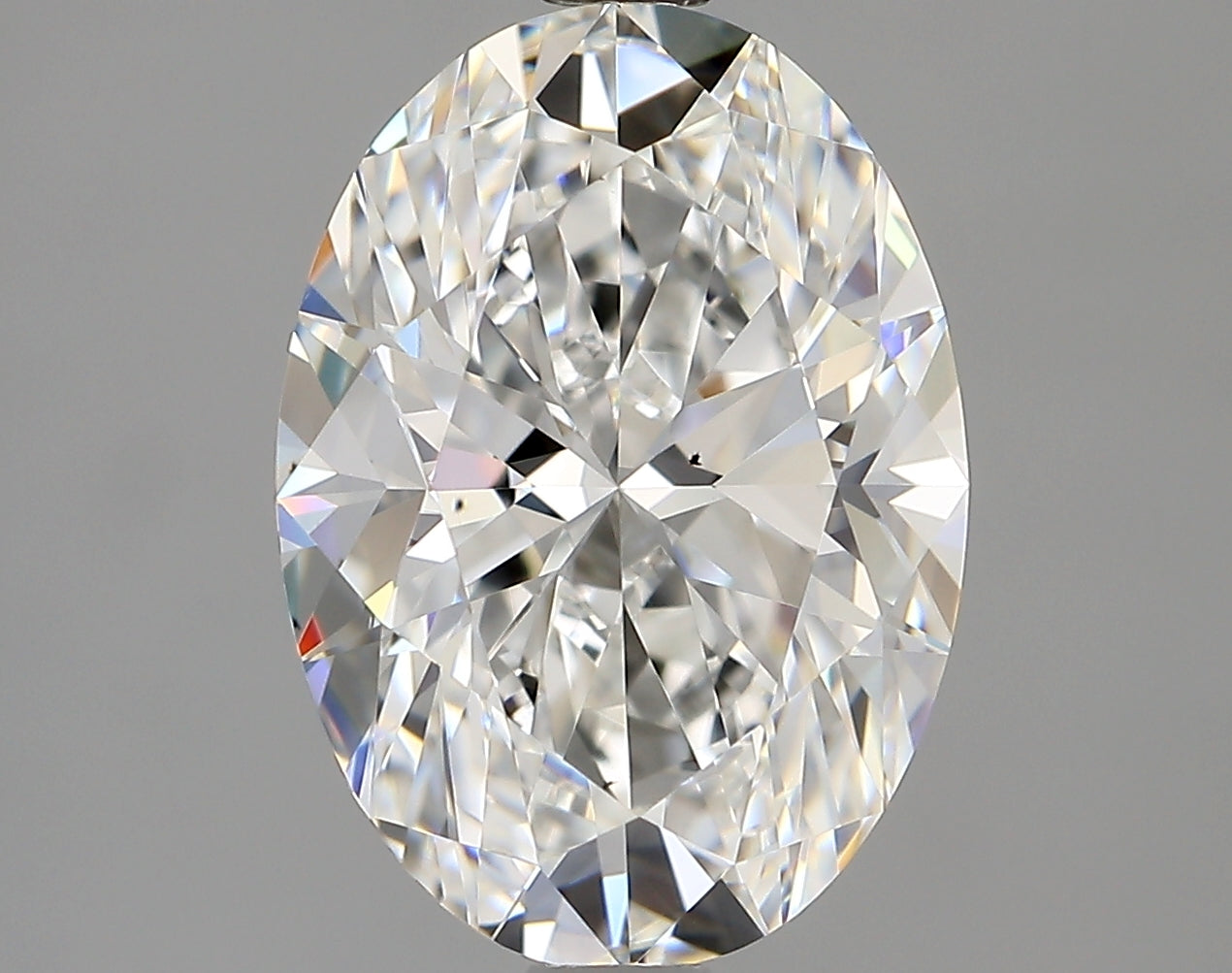 Lab-Grown 2.12 Carat Oval Shape Diamond color E Clarity VS2 With GIA Certificate, precious stones, engagement diamonds