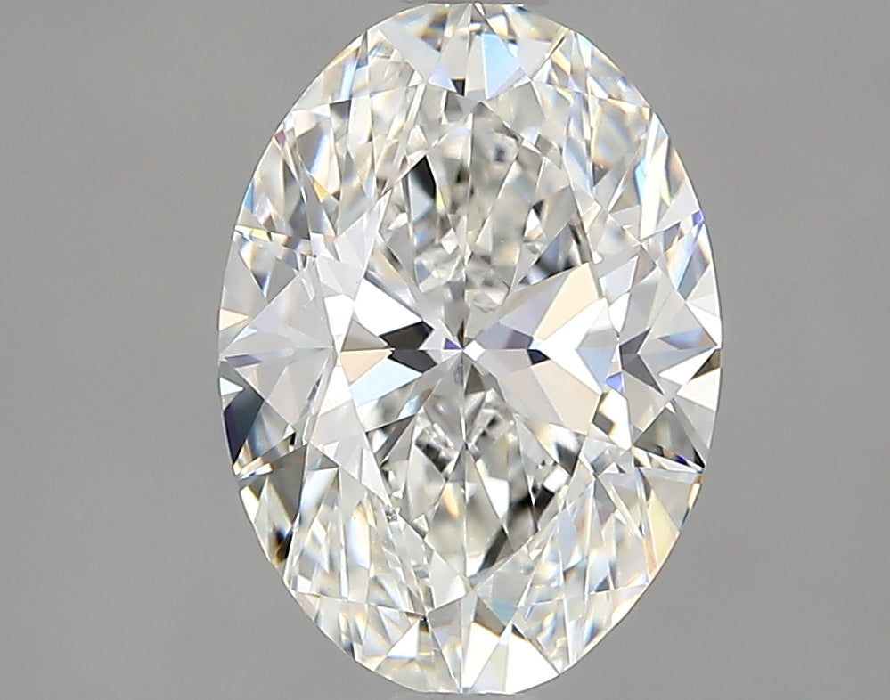 Lab-Grown 1.80 Carat Oval Shape Diamond color G Clarity VS2 With GIA Certificate, precious stones, engagement diamonds