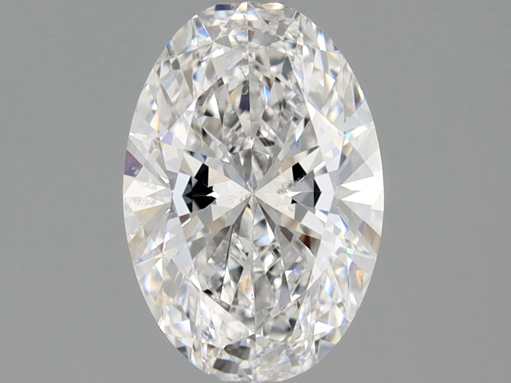 Lab-Grown 1.01 Carat Oval Shape Diamond color D Clarity SI2 With GIA Certificate, precious stones, engagement diamonds