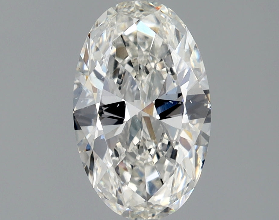 Lab-Grown 1.00 Carat Oval Shape Diamond color G Clarity SI1 With GIA Certificate, precious stones, engagement diamonds