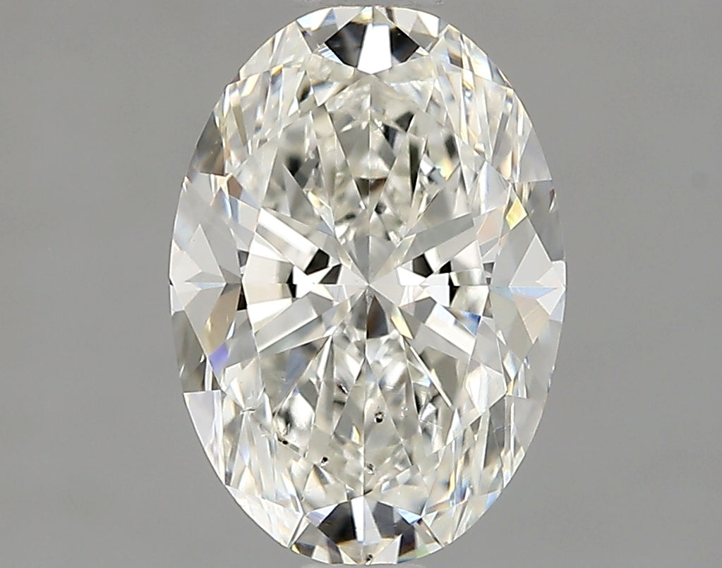 Lab-Grown 1.53 Carat Oval Shape Diamond color H Clarity SI2 With GIA Certificate, precious stones, engagement diamonds