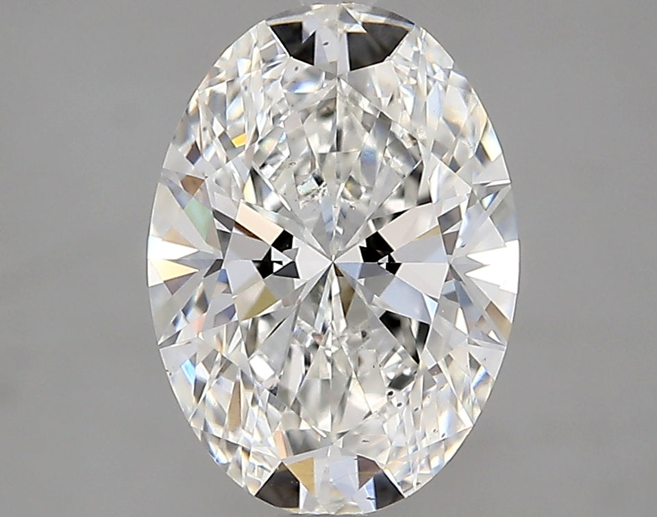 Lab-Grown 2.01 Carat Oval Shape Diamond color F Clarity VS2 With GIA Certificate, precious stones, engagement diamonds