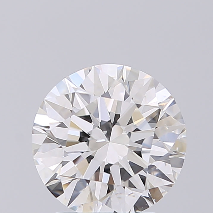 Lab-Grown 2.03 Carat Round Brilliant Diamond color F Clarity SI1 With GIA Certificate, precious stones, engagement diamonds