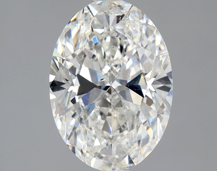 Lab-Grown 1.70 Carat Oval Shape Diamond color G Clarity SI2 With GIA Certificate, precious stones, engagement diamonds