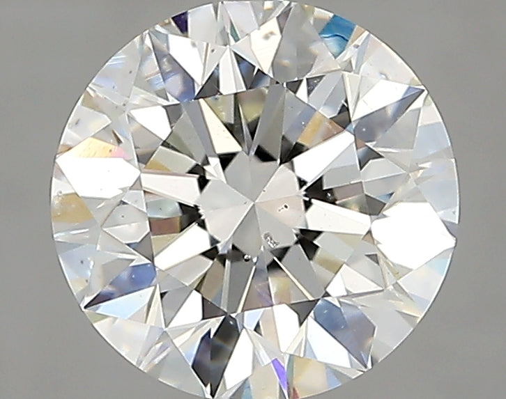 Lab-Grown 2.20 Carat Round Brilliant Diamond color H Clarity SI2 With GIA Certificate, precious stones, engagement diamonds
