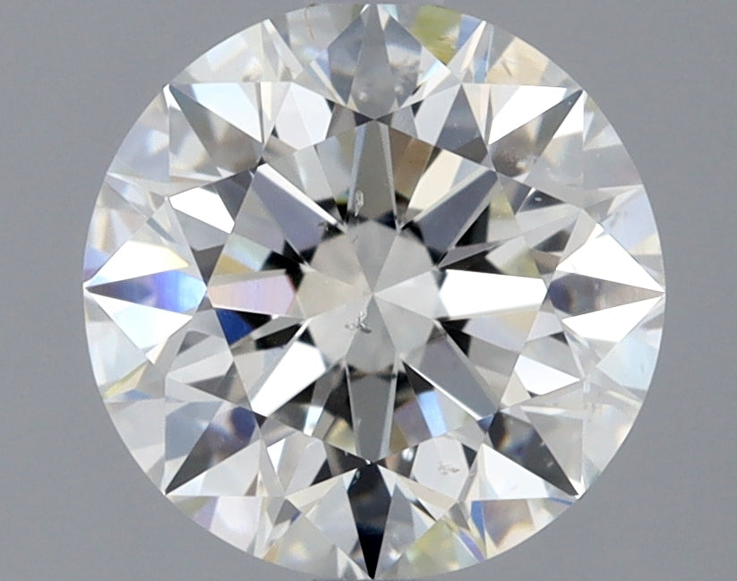 Lab-Grown 1.58 Carat Round Brilliant Diamond color I Clarity SI1 With GIA Certificate, precious stones, engagement diamonds