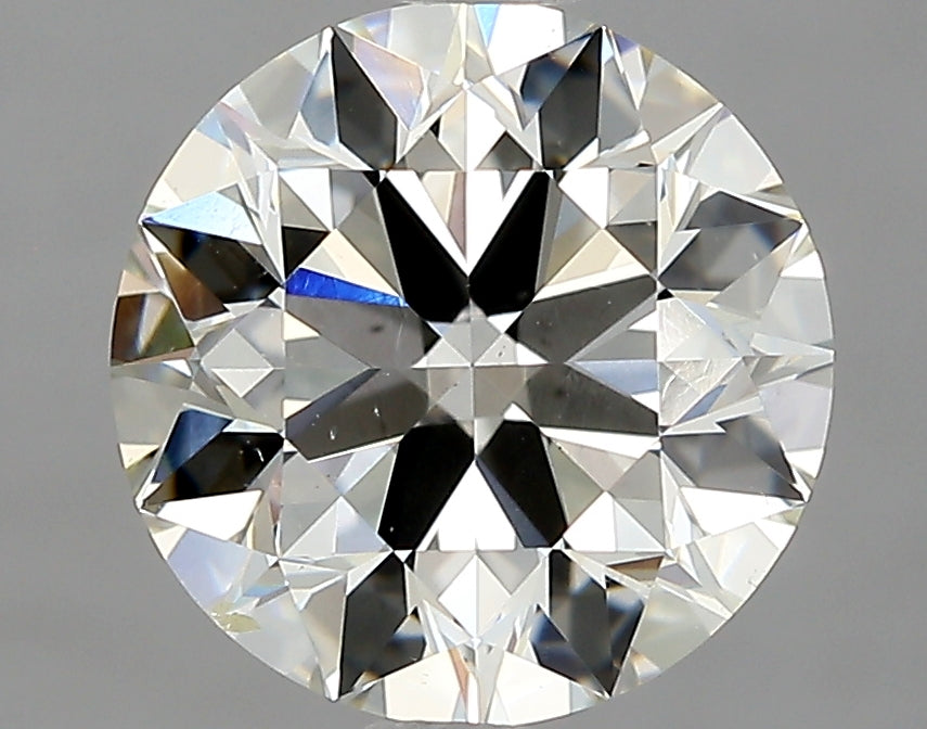 Lab-Grown 2.00 Carat Round Brilliant Diamond color K Clarity SI1 With GIA Certificate, precious stones, engagement diamonds
