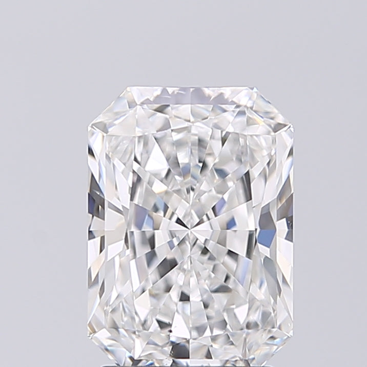 Lab-Grown 2.02 Carat Radiant Cut Diamond color E Clarity SI1 With GIA Certificate, precious stones, engagement diamonds