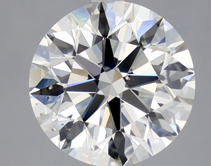 Lab-Grown 3.03 Carat Round Brilliant Diamond color I Clarity SI1 With GIA Certificate, precious stones, engagement diamonds