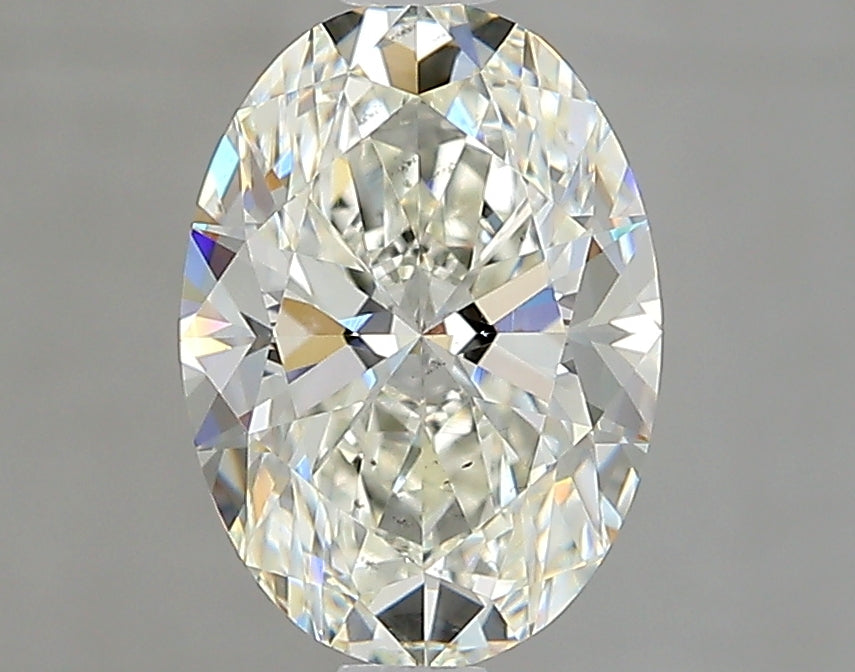 Lab-Grown 1.51 Carat Oval Shape Diamond color I Clarity SI1 With GIA Certificate, precious stones, engagement diamonds